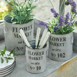 Übertopf 3er Set Flower Market