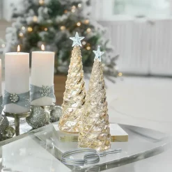 Deko-Baum 2er Set Glitter