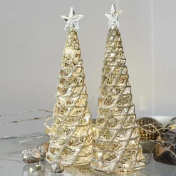 Deko-Baum 2er Set Glitter