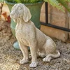 Deko-Hund Albinor