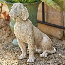 Deko-Hund Albinor