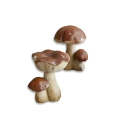 Deko-Pilz 2er Set Beenie