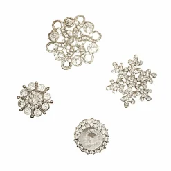Deko-Pins 4er Set Brillliant Pins