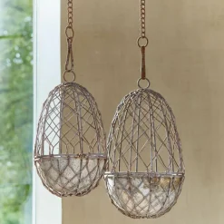 Deko-Vogelvoliere 2er Set Eralin