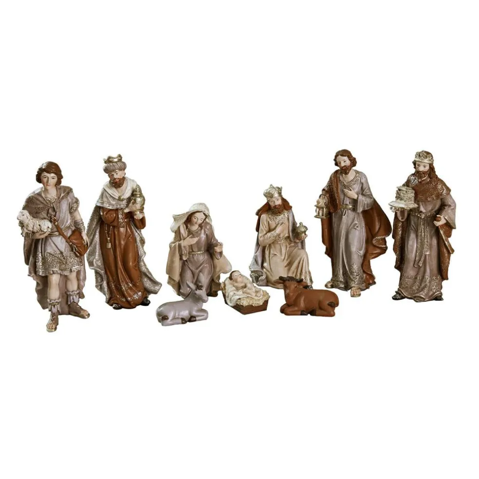 Krippenfiguren 9er Set Caprinas