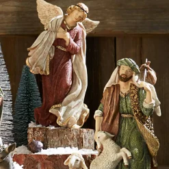 Krippenfiguren 11er Set Christi