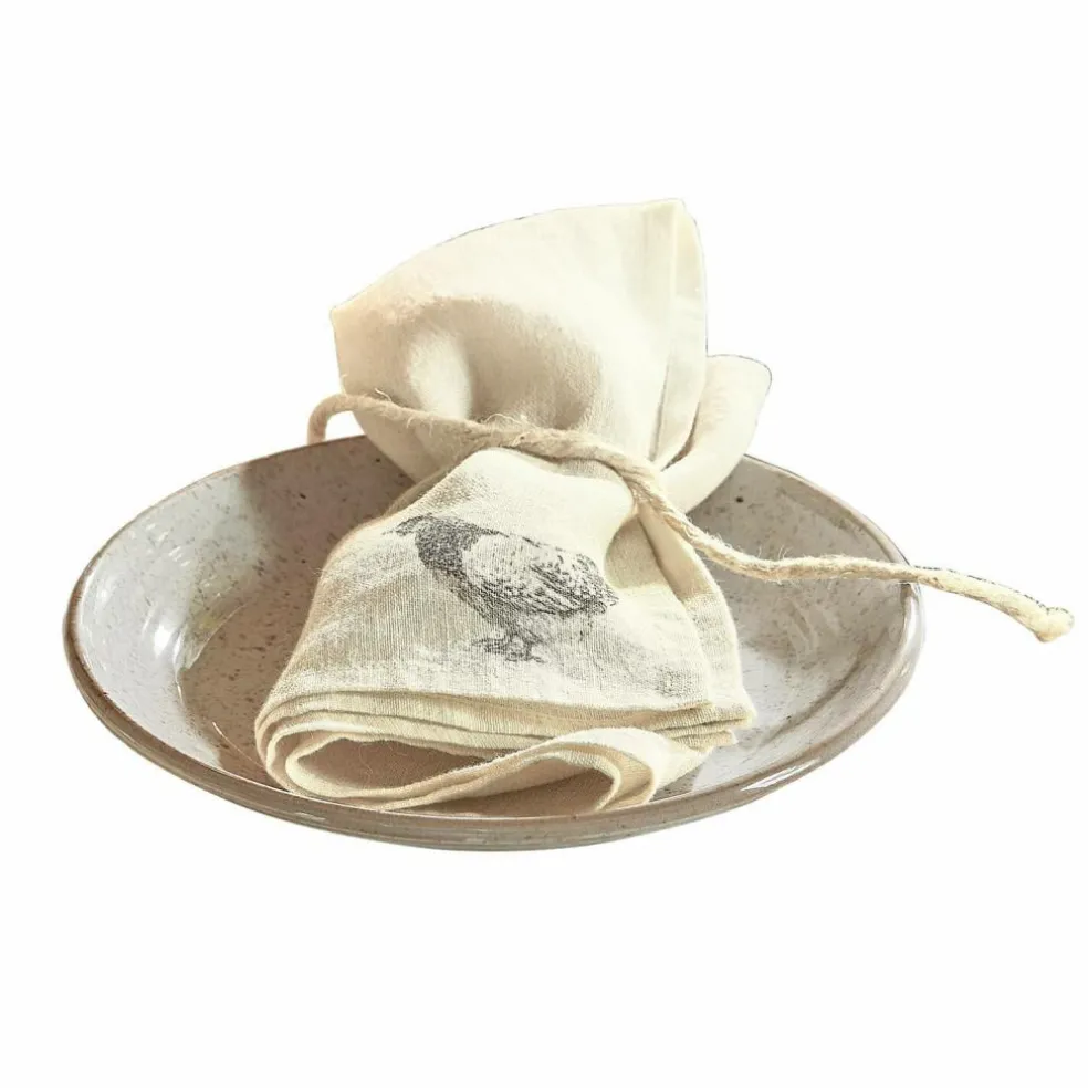 Serviette 4er Set Walorine