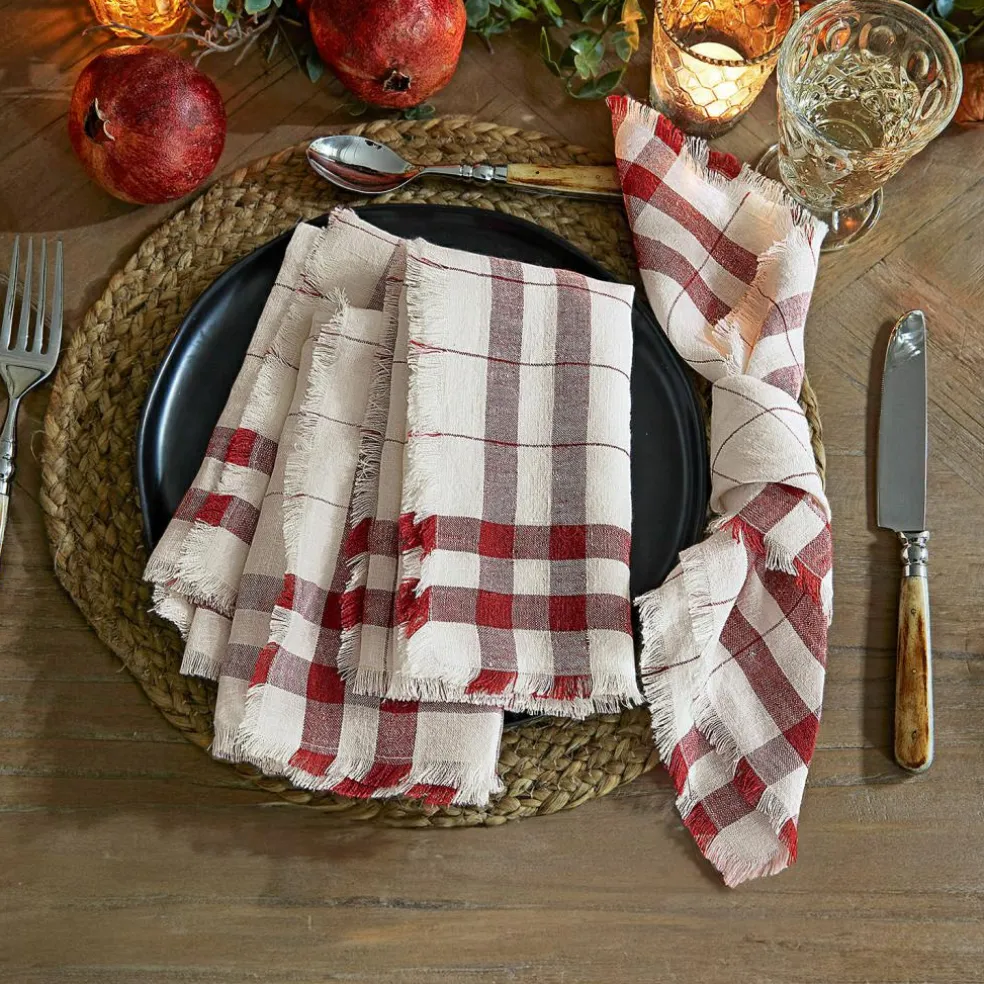 Serviette 4er Set Zarella