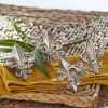 Serviettenring 4er Set Fleur De Lis