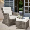 Sessel mit Hocker Bromyard