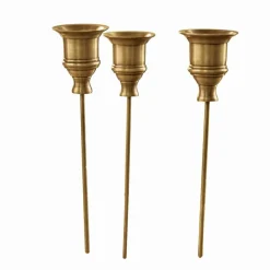 Steck-Kerzenhalter 3er Set Lalley