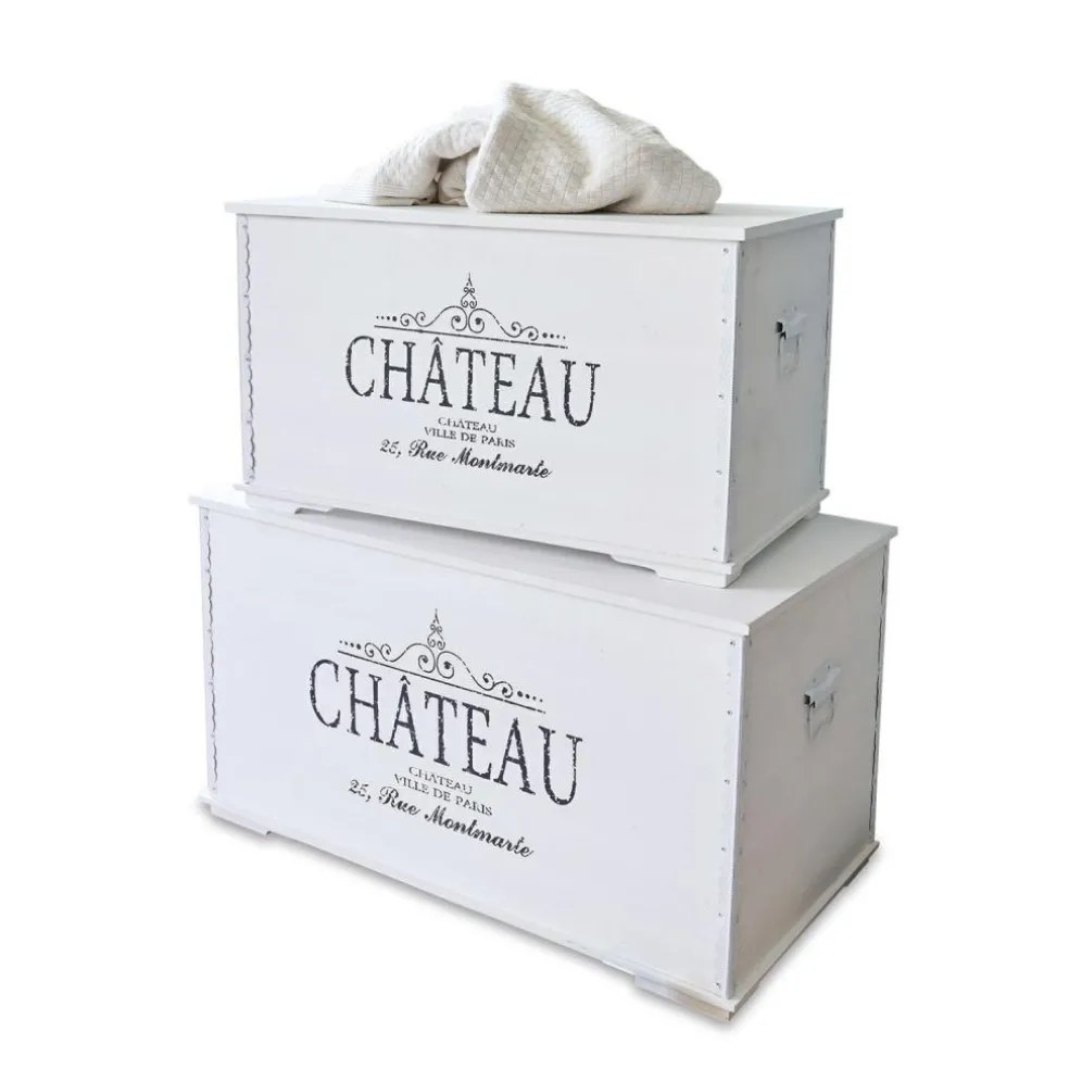 Truhe 2er Set Château