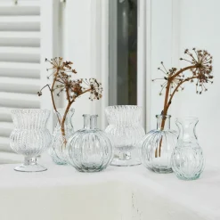 Vase 6er Set Amber