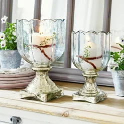Windlicht 2er Set Jovique